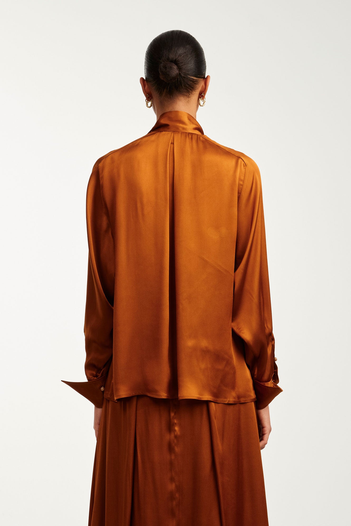Blouse a noeud sales